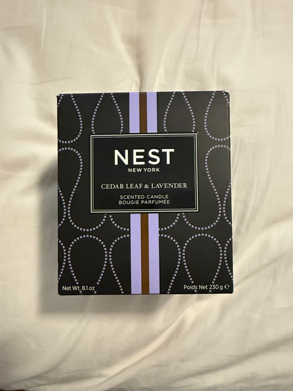 NEST New York Scented Classic Candle,Cedar Leaf & Lavender - NWT in original box